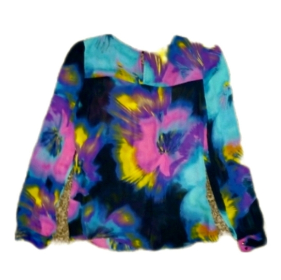 Worthington Colorful Blouse - Picture 3 of 4
